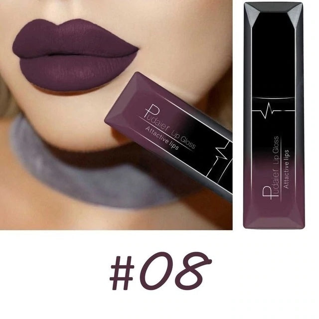 Makeup matte lip gloss lipstick Makeup matte lip gloss lipstick